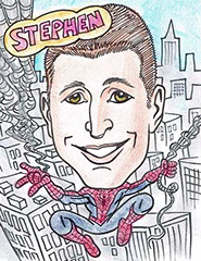 Superhero Gift Caricature Spider-Man